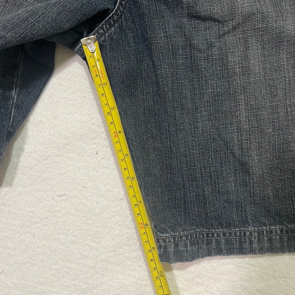 Wrangler Originals Mens 38 Carpenter Denim Shorts Dark Wash MJMH32484 - Picture 7 of 8